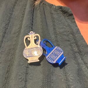 Erstwilder Earrings Turned Brooch Set